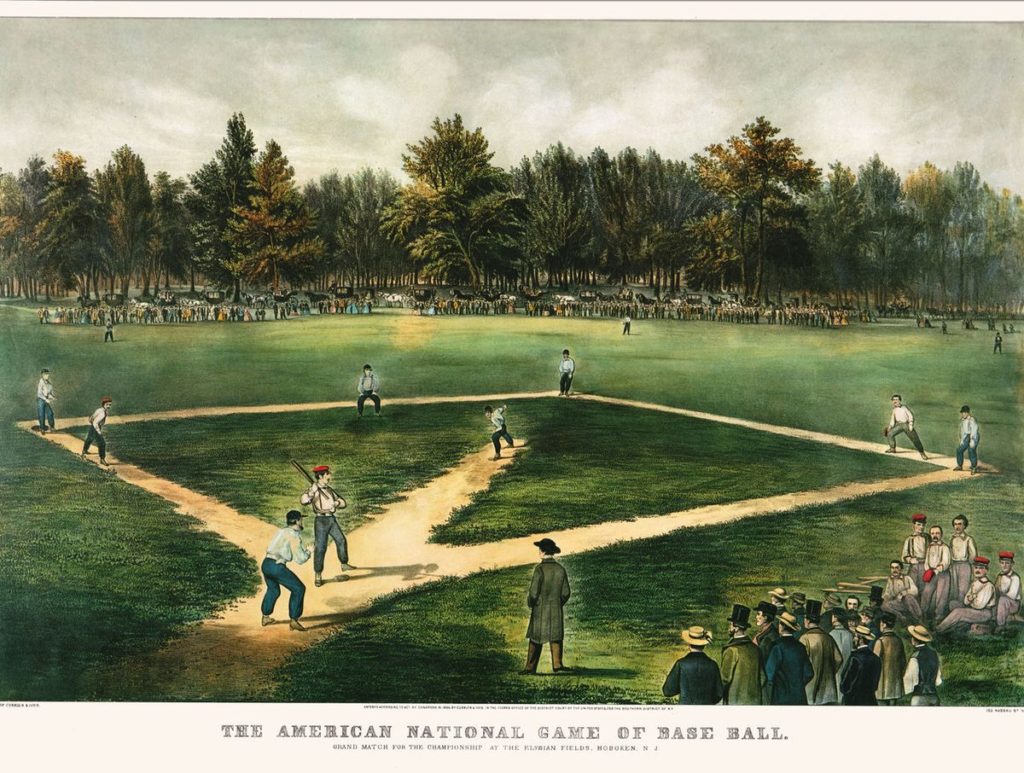 Hoboken's Elysian Fields is the birthplace of baseball