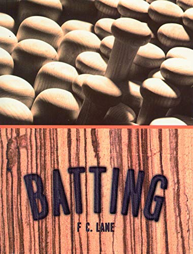 Baseball Analytics Books: Batting (1925)  by F.C. Lane